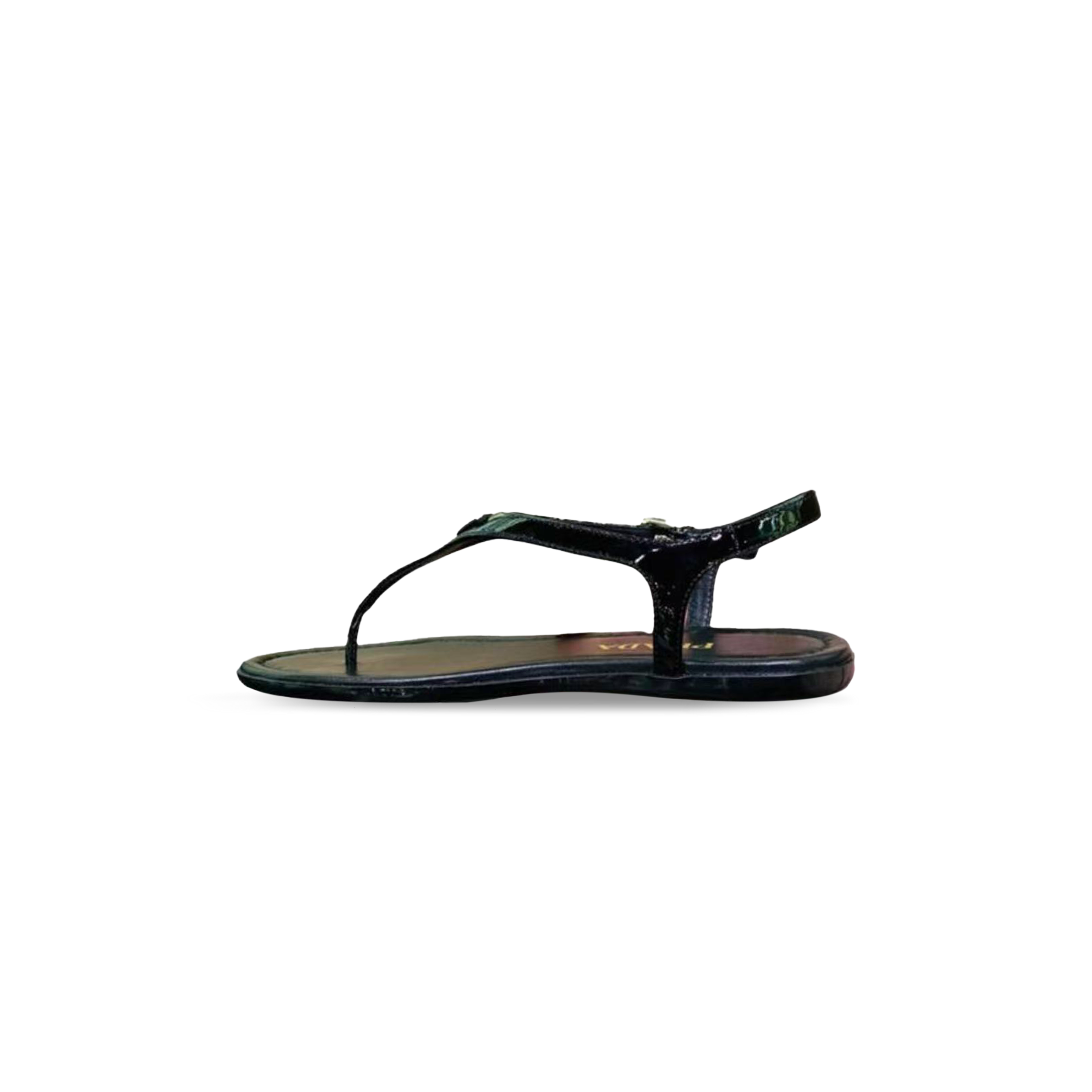 Pra*a patent leather flip-flops 1y656i